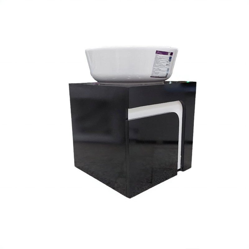 ست کابینت و روشویی گاتریا مدل میلانو بلکتو کن مدل 408857