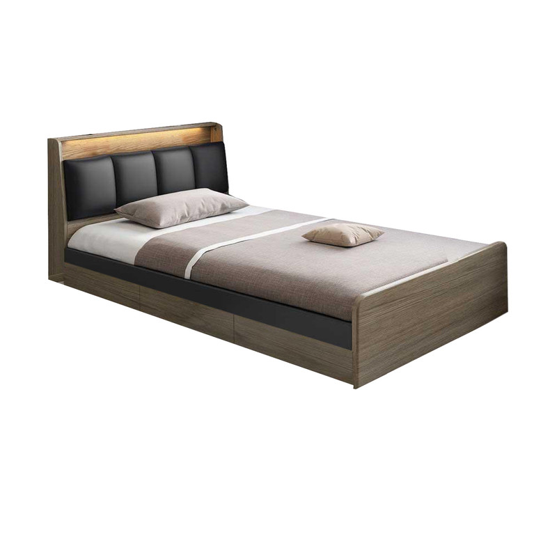 تخت خواب یک نفره مدل آرکانا سایز 120×200 سانتی متر کن مدل 401240