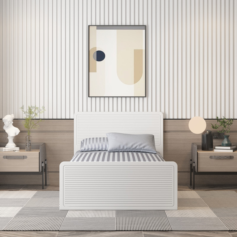 تخت خواب یک نفره اعیان مدل FH813 سایز 120x200 سانتی متر کن مدل 401177