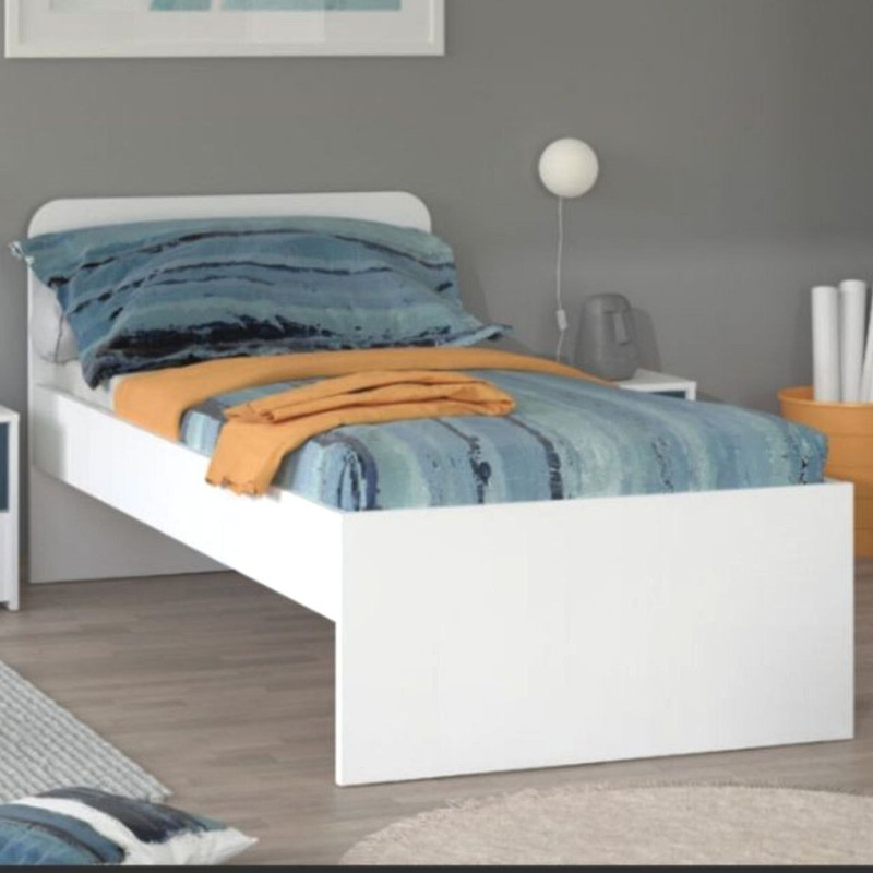 تخت خواب یک نفره مدل B30 سایز 90×200 سانتیمتر کن مدل 401221