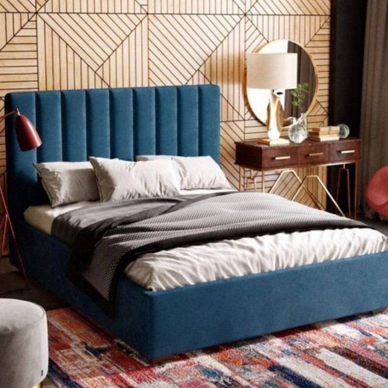 تخت خواب دونفره شاهان دکور مدل سوین سایز 160x200 سانتی متر کن مدل 401062