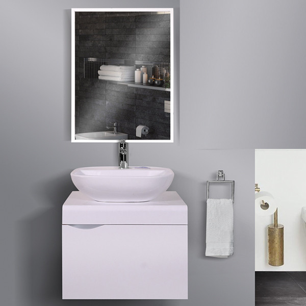ست کابینت و روشویی مدل 8016 به همراه آینه کن مدل 405682