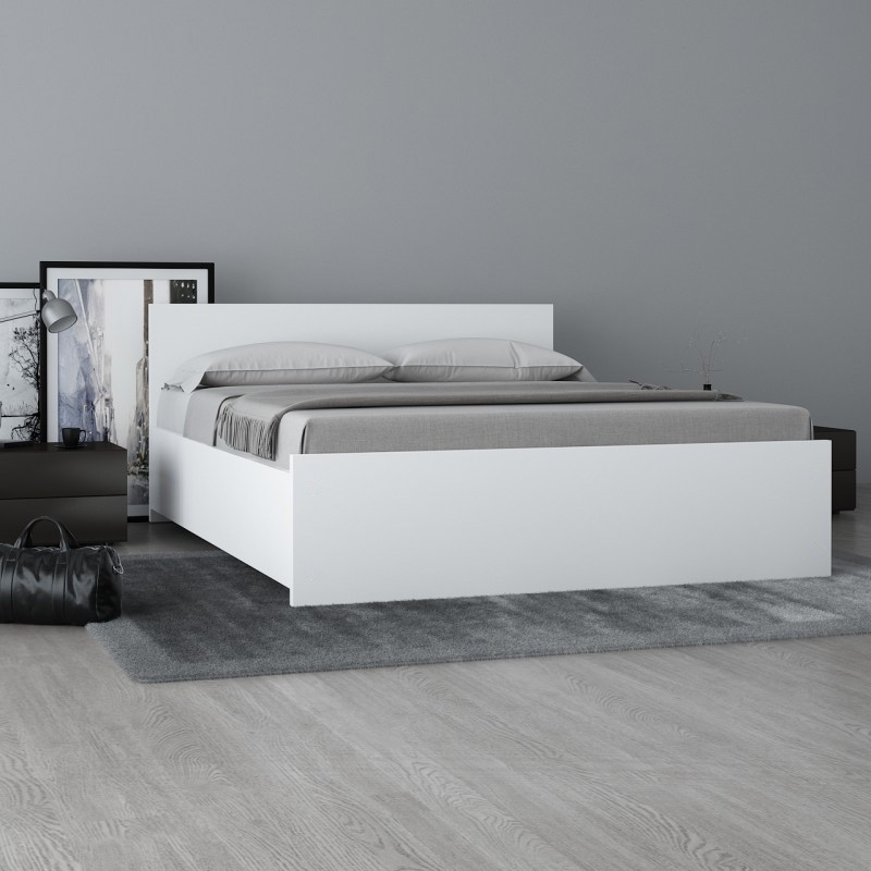 تخت خواب دونفره مدل مدرن کد FC22 سایز 160x200 سانتی متر کن مدل 401105