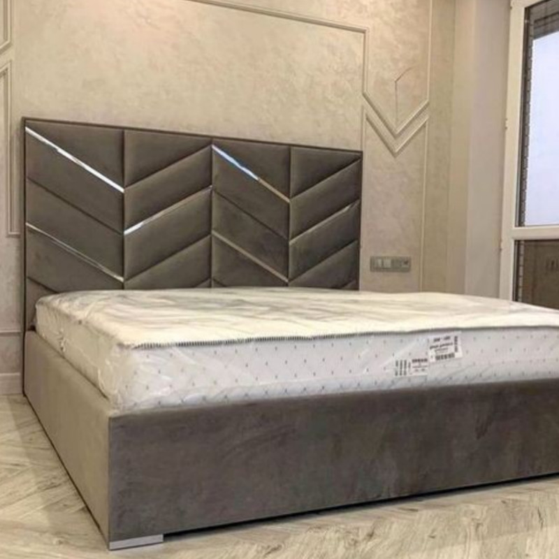 تخت خواب دونفره مدل تندیس سایز 180×200 سانتی متر کن مدل 401085