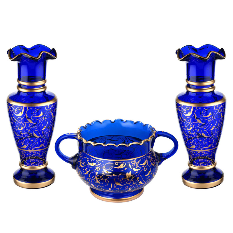 گلدان دکوری مدل ست مجموعه سه عددي کن مدل 405469