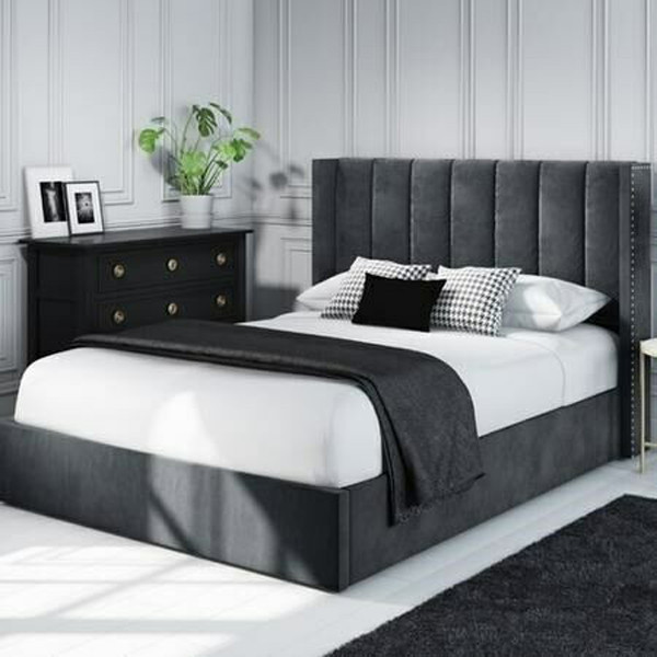 تخت خواب دونفره مدل میلتون سایز 160×200 سانتی متر کن مدل 401110