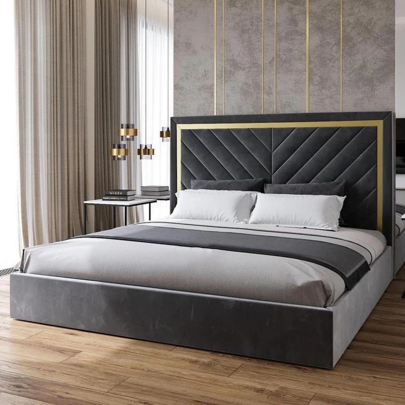 تخت خواب دو نفره مدل 5597 سایز 200x160 سانتی متر کن مدل 401001