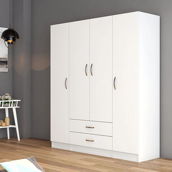 کمد لباس فلفور کابینت مدل MDF-TD16045180 کن مدل 403549