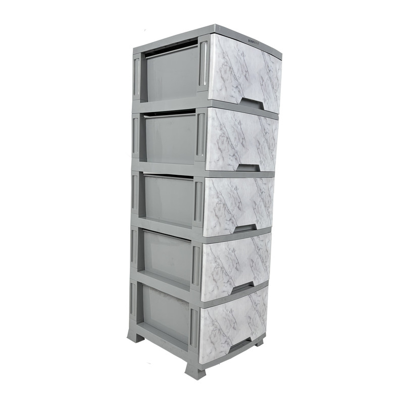 فایل کشویی رزگلد مدل 5 کشو XL استون R584 کن مدل 407106