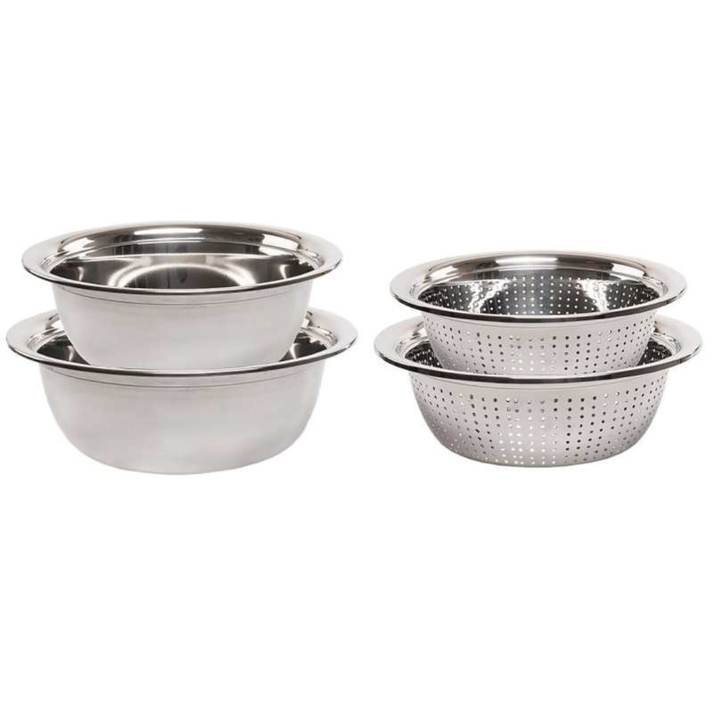 ست آبکش و لگن کد AL2228 مجموعه 4 عددی کن مدل 409717