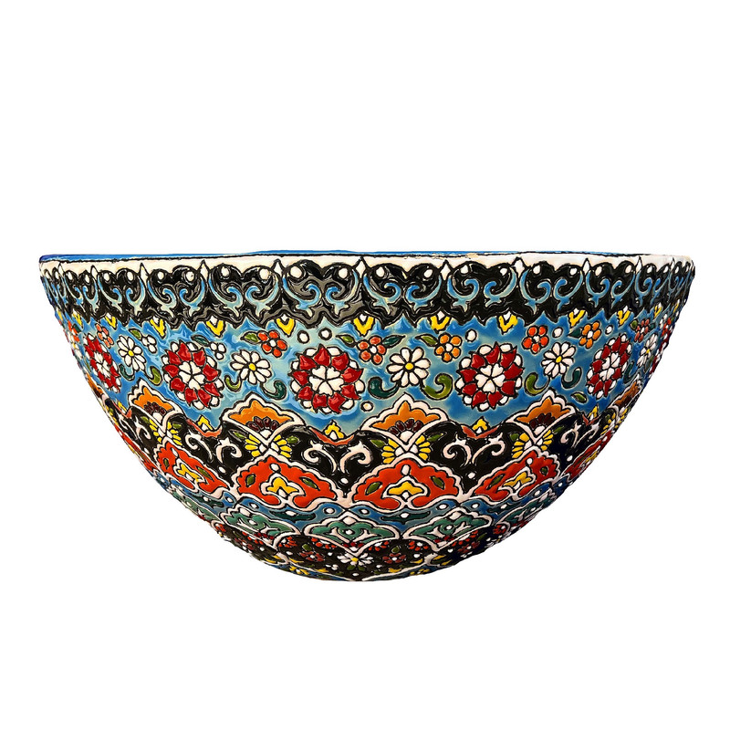 کاسه روشویی مدل سنتی میناکاری کن مدل 405736