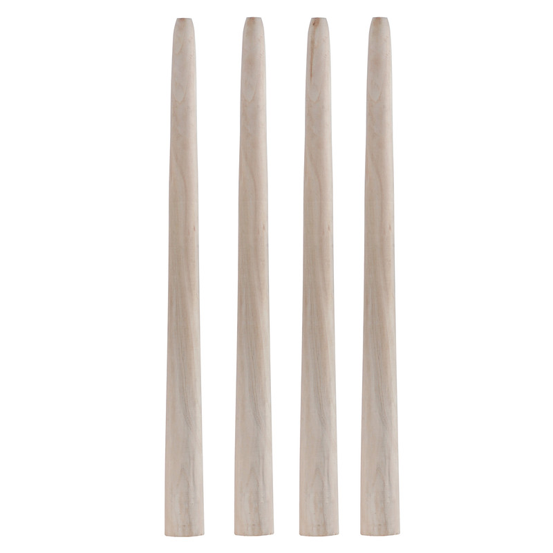 پایه میز مدل چوبی مخروطی کد 80 مجموعه 4 عددی کن مدل 407983