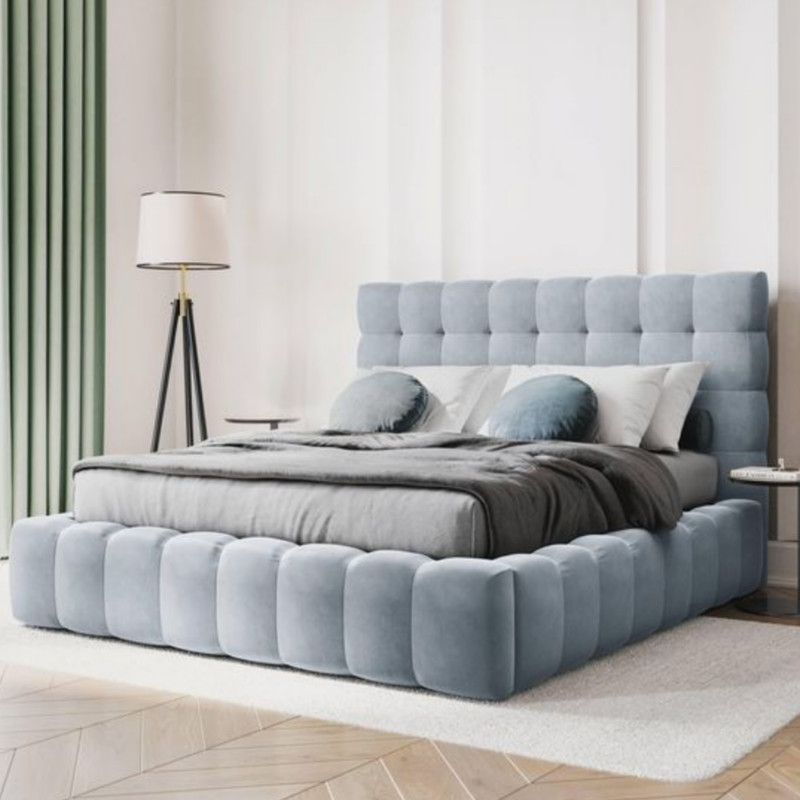 تخت خواب دونفره مدل آریانا سایز 120×200 سانتی متر کن مدل 401078