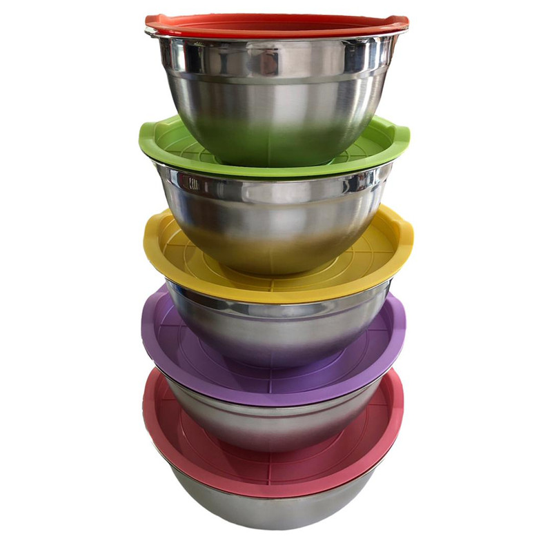 لگن آشپزخانه مدل SALAD BOWL مجموعه 5 عددی کن مدل 409756