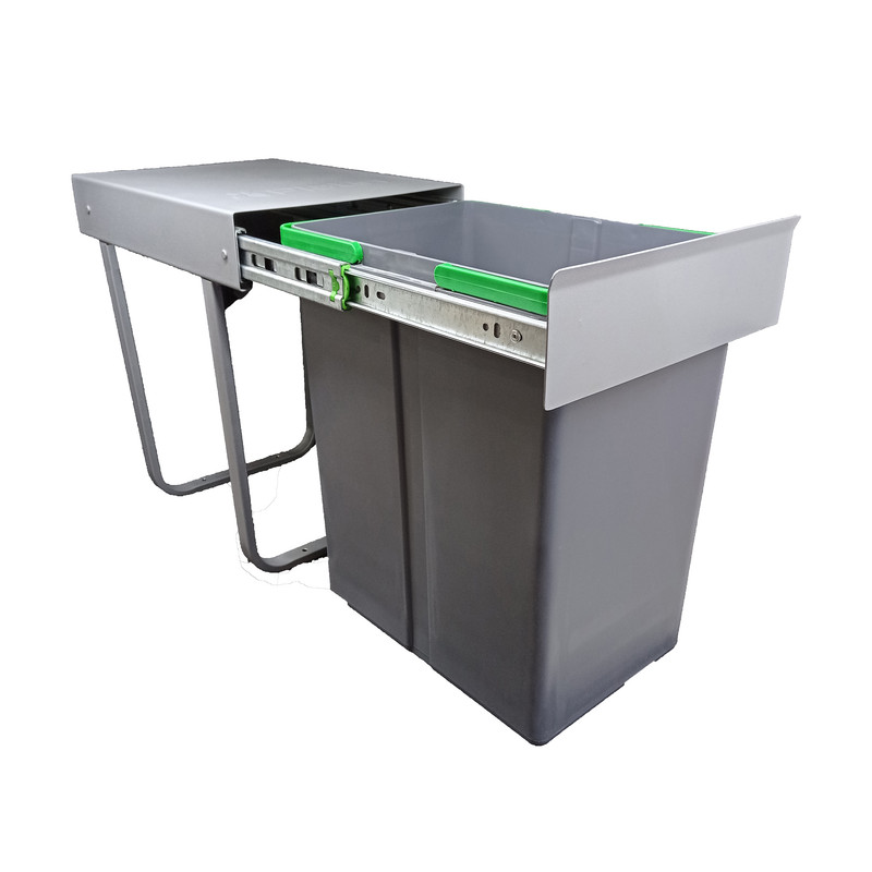 سطل زباله کابینتی پلاتین مدل تکی کن مدل 408711