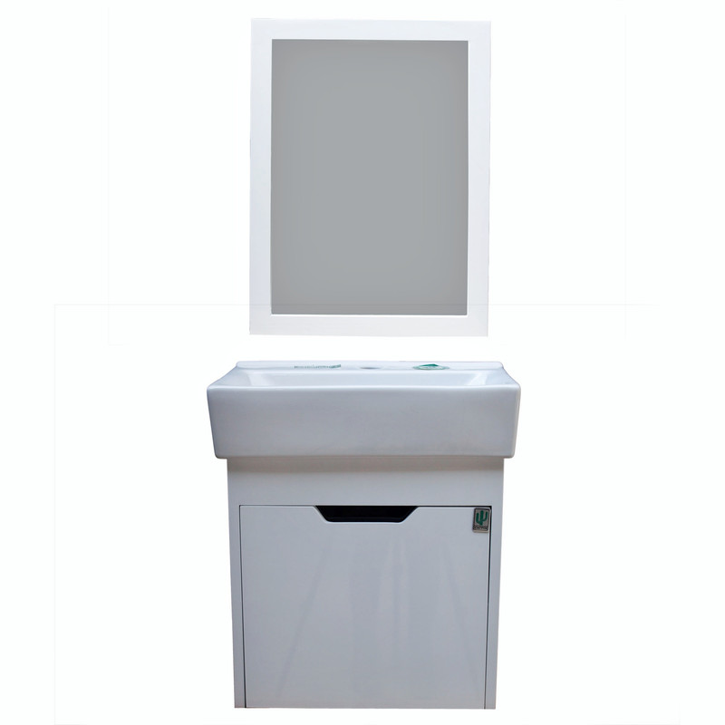 ست کابین و روشویی مدل آتیلا 46 به همراه آینه کن مدل 408790