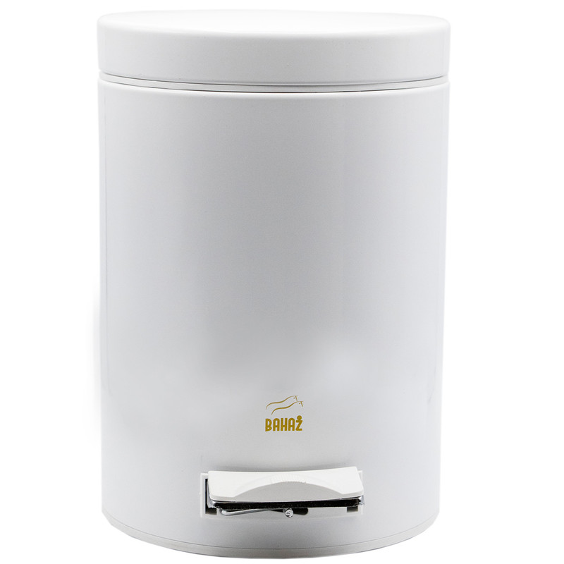 سطل زباله پدالی بهاز کالا مدل S-504 ظرفیت 6 لیتری کن مدل 408636