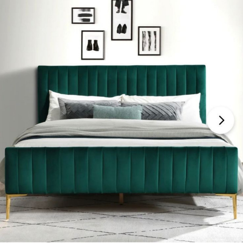 تخت خواب دو نفره مدل ملورین سایز 180×200 سانتی متر کن مدل 401028
