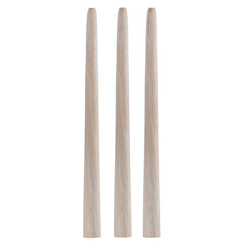 پایه میز مدل چوبی مخروطی کد 80 مجموعه 3 عددی کن مدل 407982