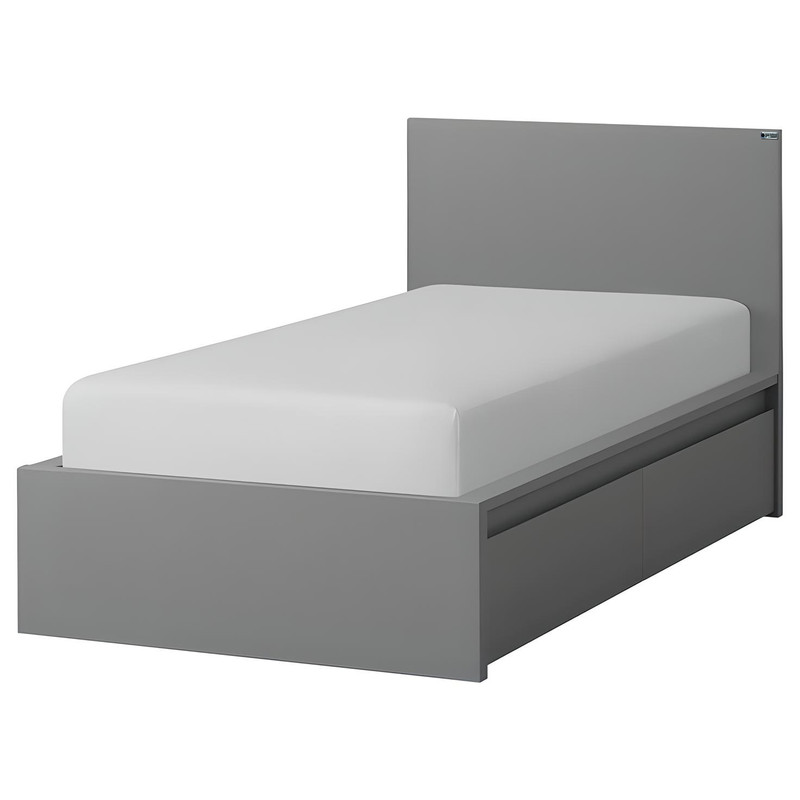 تخت خواب یک نفره اسمردیس مدل +R103 -MDF سایز 200x90 سانتی متر کن مدل 401146
