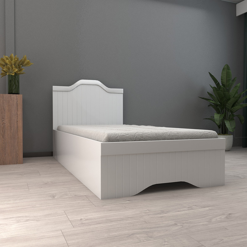 تخت خواب یکنفره اعیان مدل FH424 سایز 90x200 سانتی متر کن مدل 401267