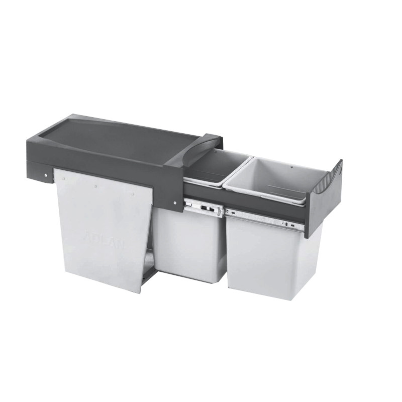 سطل زباله کابینتی آدلان مدل A-3000809 کن مدل 408706