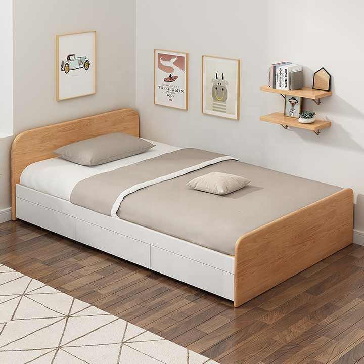 تخت خواب یک نفره مدل b سایز 90×200 سانتی متر کن مدل 401218