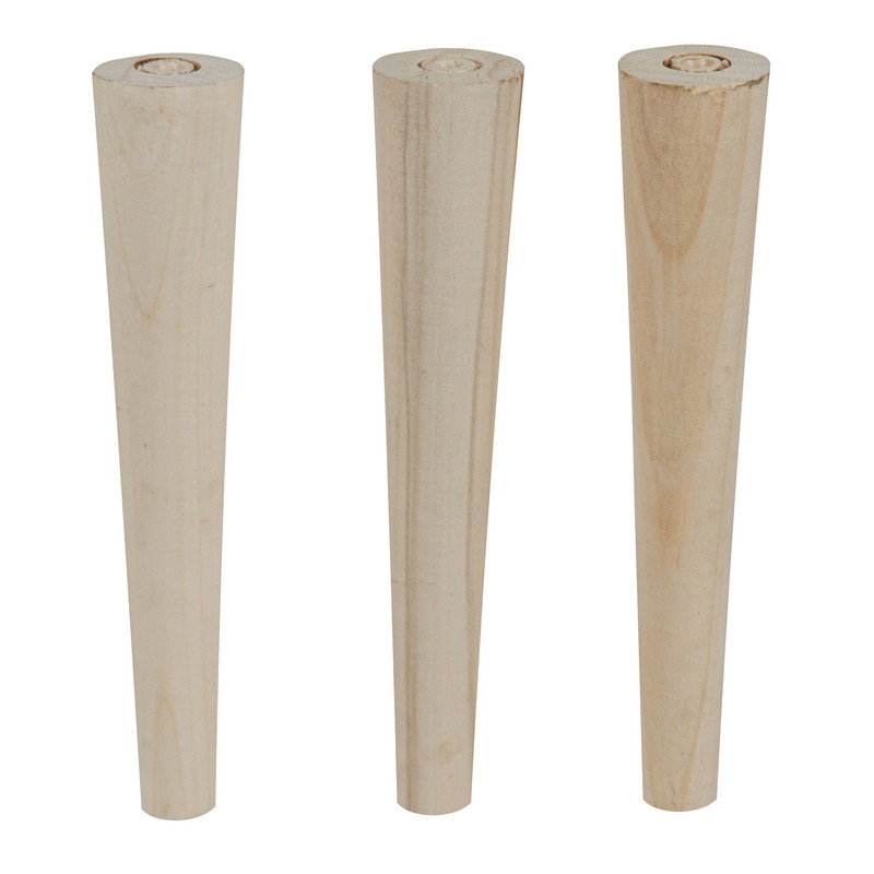 پایه میز مدل چوبی مخروطی کد 45 مجموعه 3 عددی کن مدل 407976