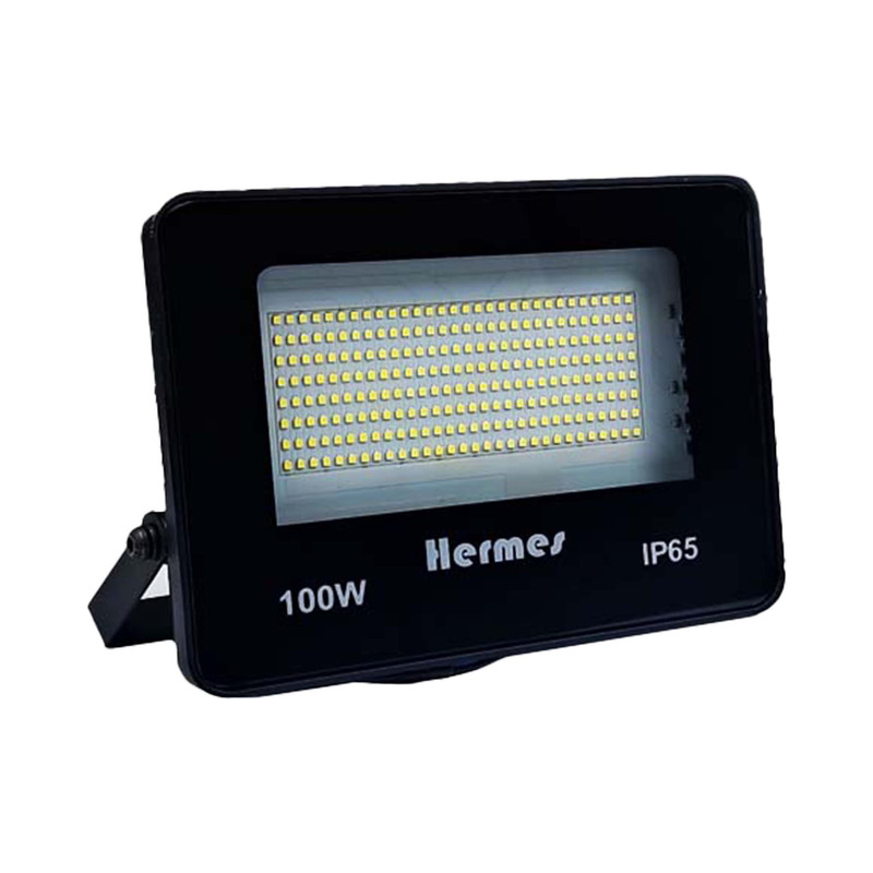 پروژکتور ال ای دی 100وات هرمس مدل ip65 کن مدل 406299