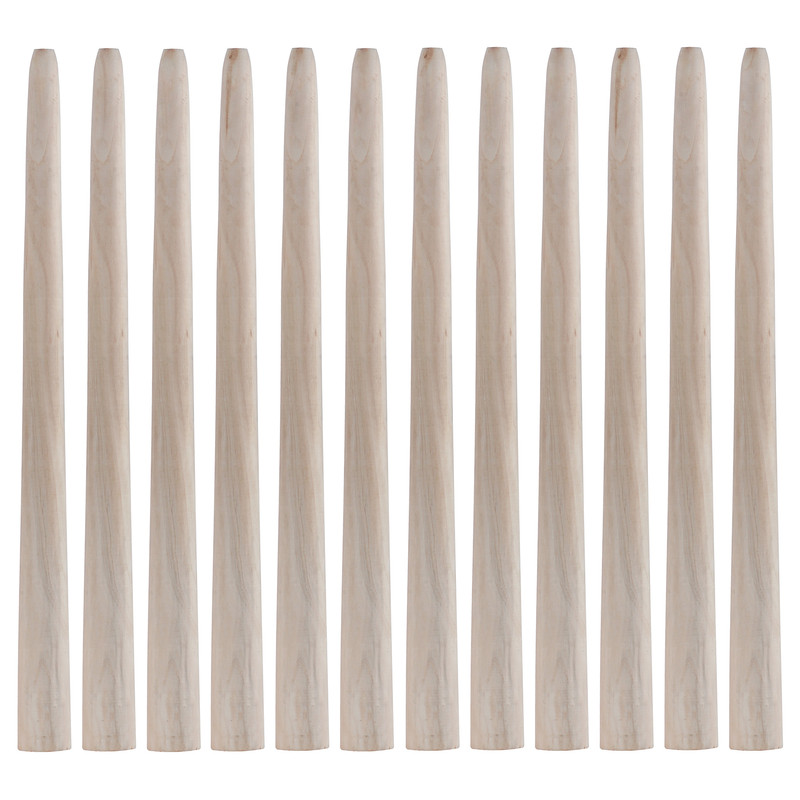 پایه میز مدل چوبی مخروطی کد 80 مجموعه 12 عددی کن مدل 407984