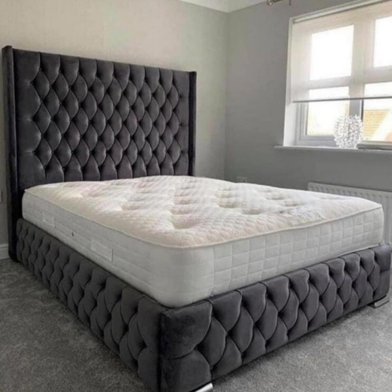 تخت خواب دونفره مدل آیدان سایز 160×200 سانتی متر کن مدل 401081