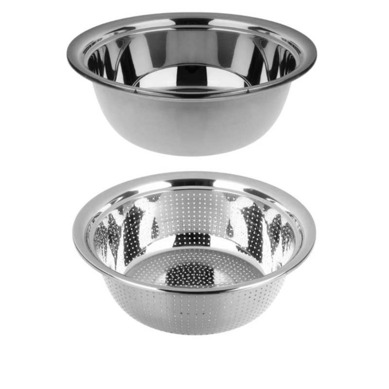 ست آبکش و لگن کد AL30 مجموعه 2 عددی کن مدل 409715