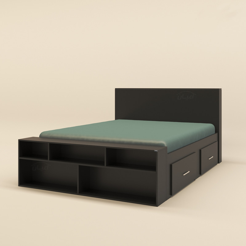 تخت خواب دونفره اعیان مدل FH356 سایز 160x200 سانتی متر کن مدل 401036