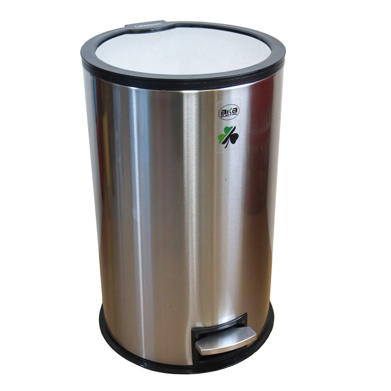 سطل زباله پدالی آکا الکتریک مدل آینه ای کد YP-ARAM BAND-020L کن مدل 408617