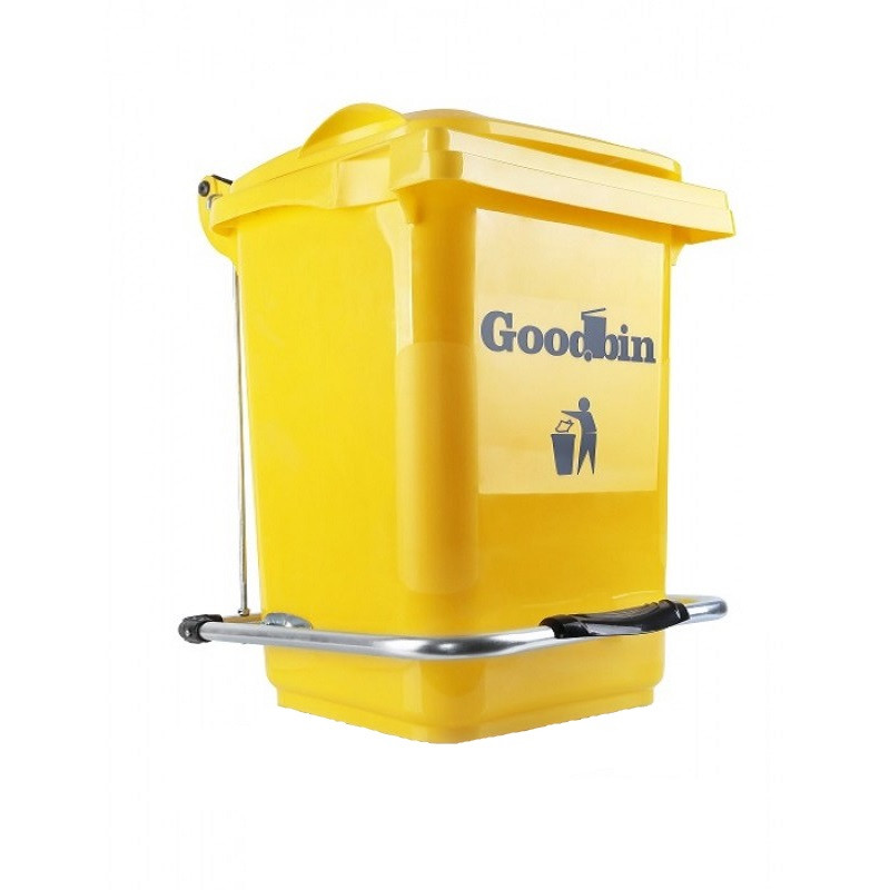 سطل زباله پدالی مدل Goodbin ظرفیت 50 لیتری کن مدل 408681