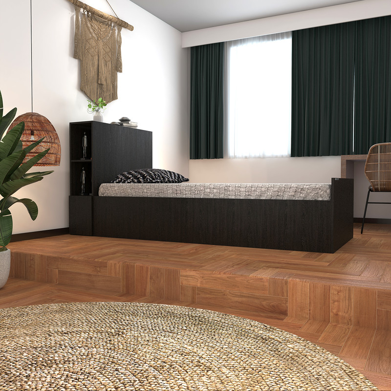 تخت خواب یکنفره اعیان مدل FH553 سایز 120x200 سانتی متر کن مدل 401273