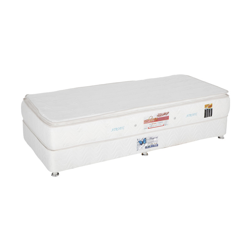 تخت خواب یک نفره آسایش مدل DMB135 سایز 200 × 90 سانتی‌ متر کن مدل 401204