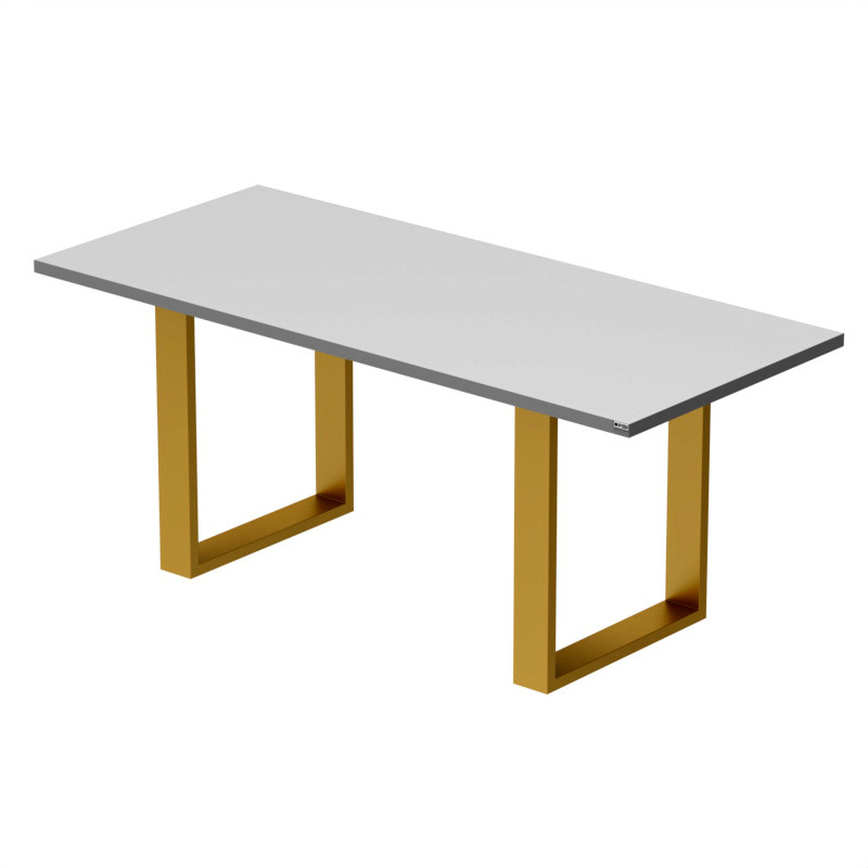 میز ناهارخوری اسمردیس مدل N102 - MDF+ کن مدل 400690